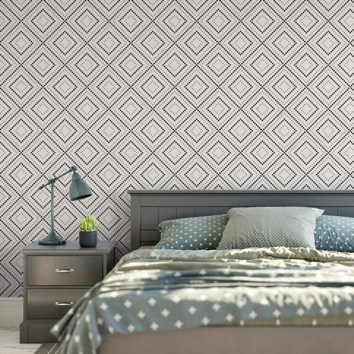 Abstract Diamond Dots