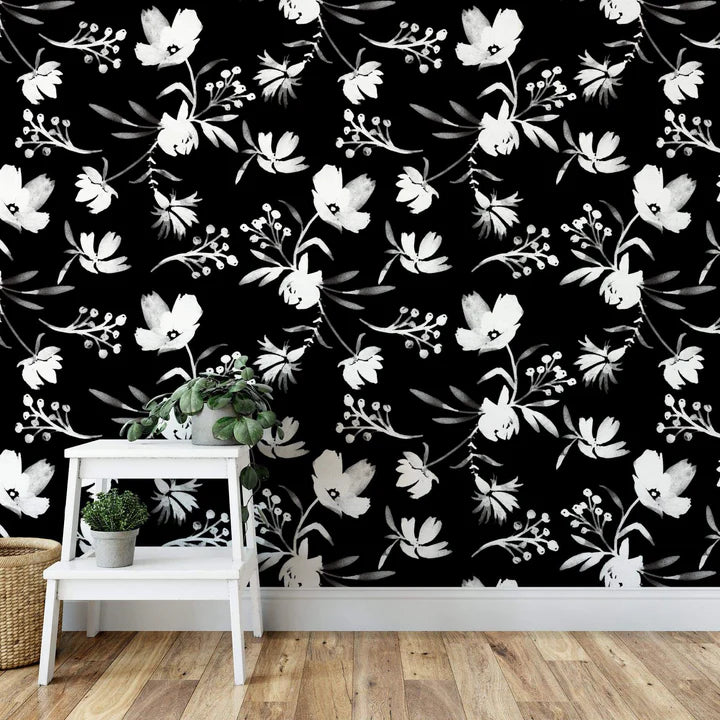 Adaline Black Floral