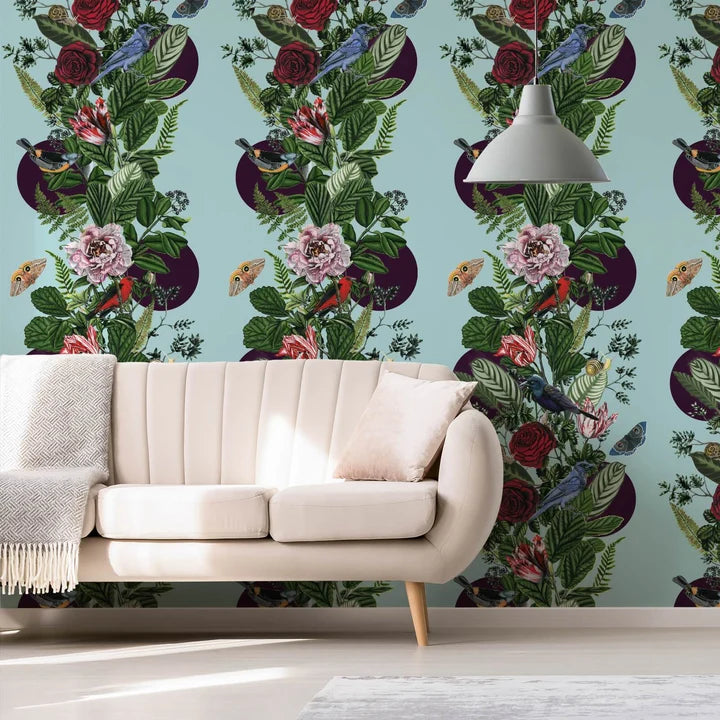 Artful Aviary in Blue