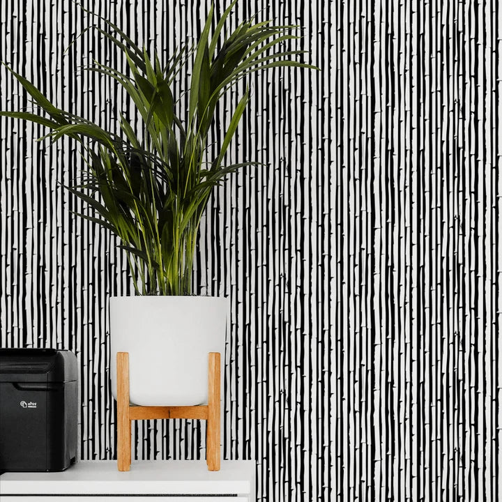 Bamboo in Black
